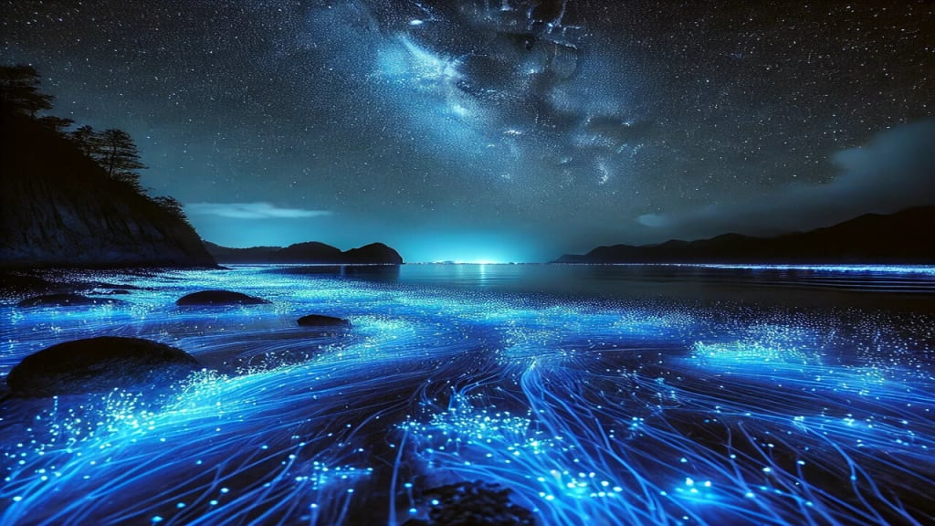magical-bioluminescent-bays magical bioluminescent bays