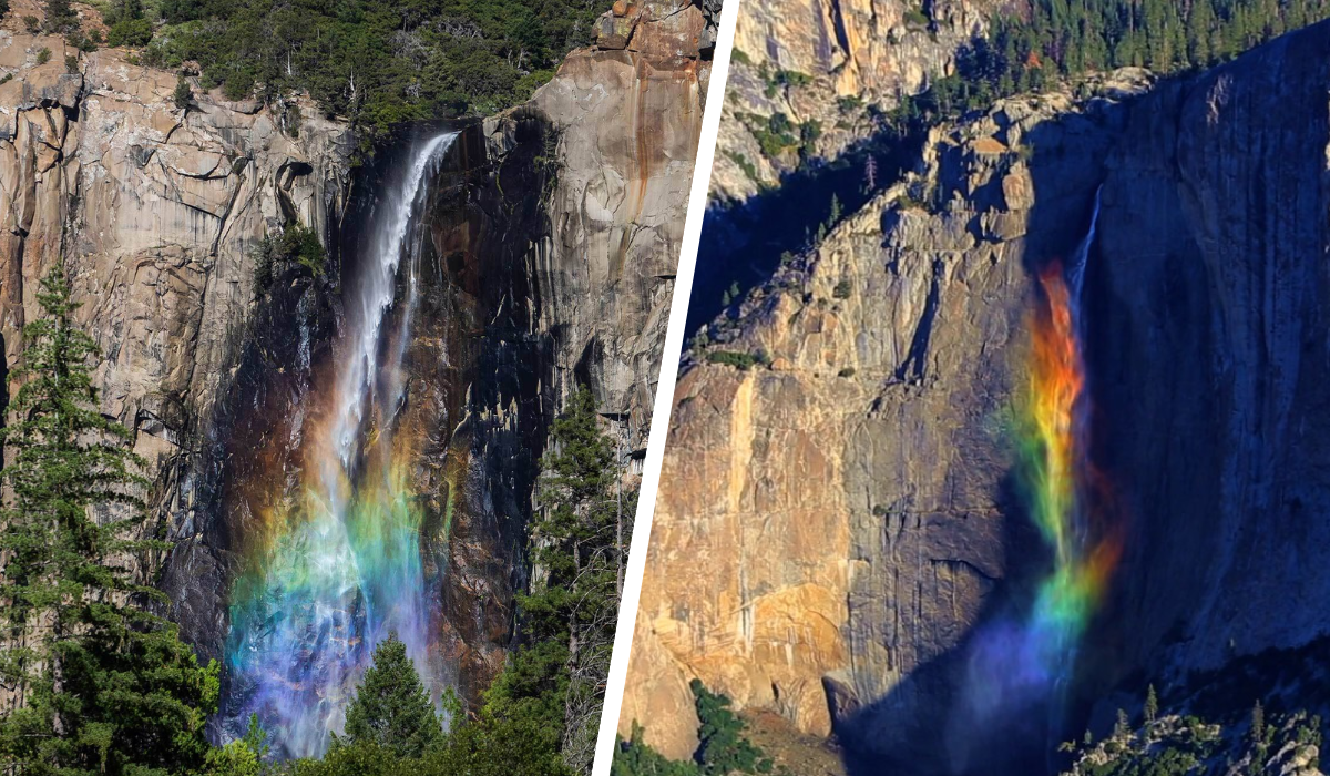 rainbow waterfall